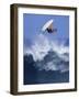 Surfer in Midair-null-Framed Photographic Print