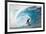 Surfer in Perfect Wave-Lantern Press-Framed Premium Giclee Print