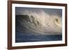 Surfer In Santa Cruz, California-Rebecca Gaal-Framed Photographic Print