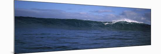 Surfer in the Sea, Maui, Hawaii, USA-null-Mounted Photographic Print