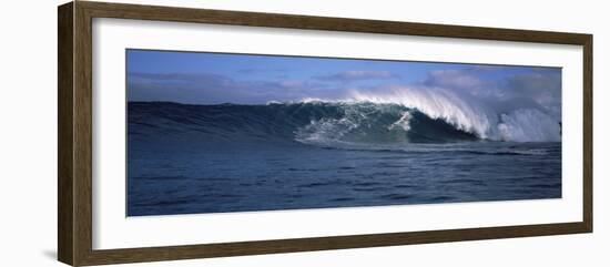 Surfer in the Sea, Maui, Hawaii, USA-null-Framed Photographic Print