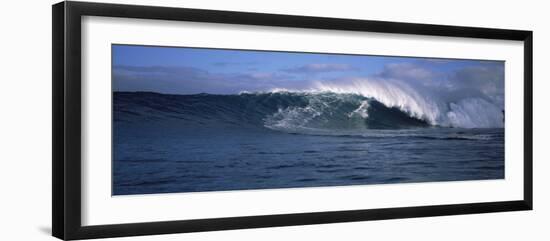 Surfer in the Sea, Maui, Hawaii, USA-null-Framed Photographic Print