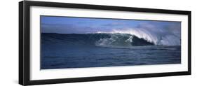 Surfer in the Sea, Maui, Hawaii, USA-null-Framed Photographic Print