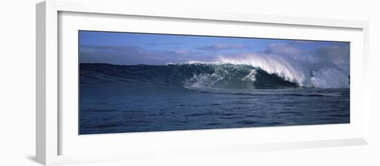 Surfer in the Sea, Maui, Hawaii, USA-null-Framed Photographic Print