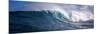 Surfer in the Sea, Maui, Hawaii, USA-null-Mounted Photographic Print