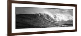 Surfer in the Sea, Maui, Hawaii, USA-null-Framed Photographic Print