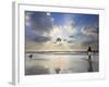 Surfer on City Beach, Tel Aviv, Israel-Michele Falzone-Framed Photographic Print