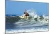 Surfer on Shortboard Riding Wave at Popular Playa Guiones Surf Beach-Rob Francis-Mounted Photographic Print