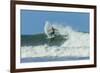 Surfer on Shortboard Riding Wave at Popular Playa Guiones Surf Beach-Rob Francis-Framed Photographic Print