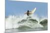 Surfer on Shortboard Riding Wave at Popular Playa Guiones Surf Beach-Rob Francis-Mounted Photographic Print