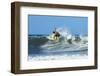 Surfer on Shortboard Riding Wave at Popular Playa Guiones Surf Beach-Rob Francis-Framed Photographic Print