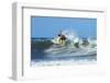 Surfer on Shortboard Riding Wave at Popular Playa Guiones Surf Beach-Rob Francis-Framed Photographic Print