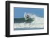 Surfer on Shortboard Riding Wave at Popular Playa Guiones Surf Beach-Rob Francis-Framed Photographic Print