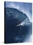 Surfer Riding a Wave-null-Stretched Canvas