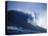Surfer Riding a Wave-null-Stretched Canvas