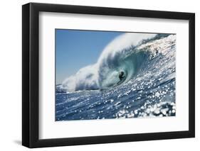 Surfer Riding a Wave-Rick Doyle-Framed Premium Photographic Print