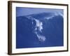 Surfer Riding a Wave-null-Framed Photographic Print