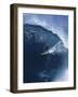 Surfer Riding a Wave-null-Framed Photographic Print