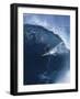 Surfer Riding a Wave-null-Framed Photographic Print