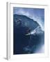 Surfer Riding a Wave-null-Framed Photographic Print