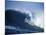 Surfer Riding a Wave-null-Mounted Photographic Print