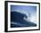 Surfer Riding a Wave-null-Framed Photographic Print