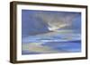 Surfer's Beach Sky-Sheila Finch-Framed Art Print