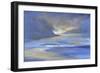 Surfer's Beach Sky-Sheila Finch-Framed Art Print