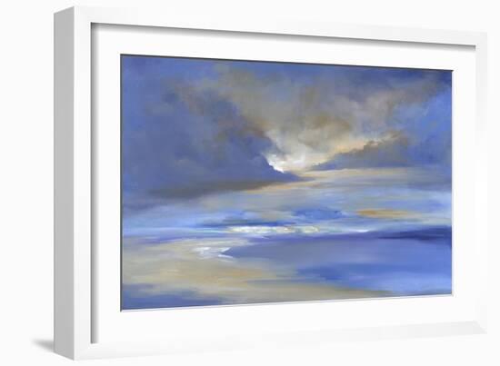 Surfer's Beach Sky-Sheila Finch-Framed Premium Giclee Print