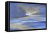 Surfer's Beach Sky-Sheila Finch-Framed Stretched Canvas