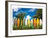 Surfer's Paradise - Hawaii-null-Framed Art Print