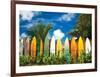 Surfer's Paradise - Hawaii-null-Framed Art Print