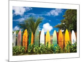 Surfer's Paradise - Hawaii-null-Mounted Art Print