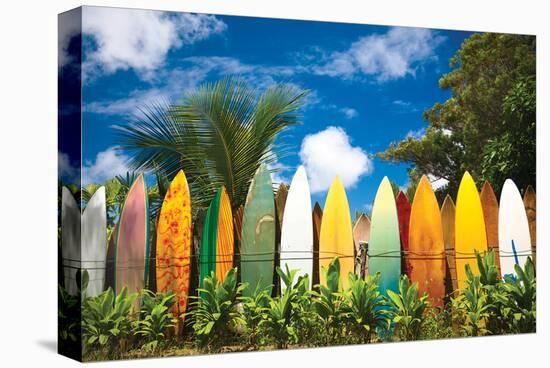 Surfer's Paradise - Hawaii-null-Stretched Canvas