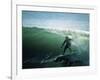 Surfer Silhouette-null-Framed Photographic Print