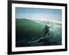 Surfer Silhouette-null-Framed Photographic Print