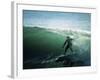 Surfer Silhouette-null-Framed Photographic Print