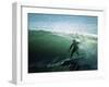 Surfer Silhouette-null-Framed Photographic Print