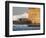 Surfer Sizing Up the Challenge, Santa Cruz Coast, California, USA-Tom Norring-Framed Photographic Print