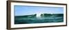 Surfer Surfing in the Ocean, Oahu, Hawaii, USA-null-Framed Photographic Print