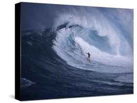 Surfer Surfing-null-Stretched Canvas