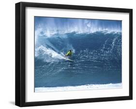 Surfer Surfing-null-Framed Premium Photographic Print