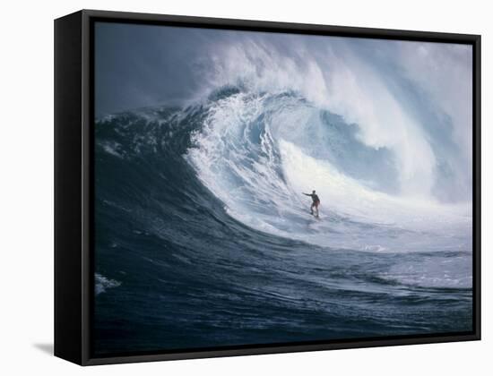 Surfer Surfing-null-Framed Stretched Canvas