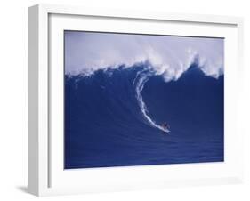 Surfer Surfing-null-Framed Photographic Print