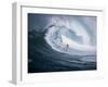 Surfer Surfing-null-Framed Photographic Print