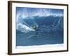 Surfer Surfing-null-Framed Photographic Print