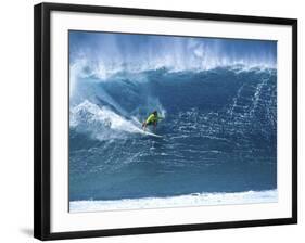 Surfer Surfing-null-Framed Photographic Print