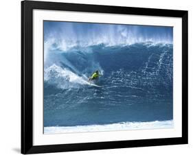 Surfer Surfing-null-Framed Photographic Print