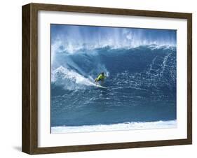 Surfer Surfing-null-Framed Photographic Print