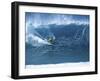 Surfer Surfing-null-Framed Photographic Print